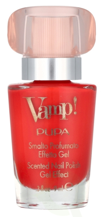 Pupa Milano Pupa Vamp! Scented Nail Polish 9 ml #111 Radiant Coral i gruppen SKÖNHET & HÄLSA / Manikyr/Pedikyr / Nagellack hos TP E-commerce Nordic AB (D09328)