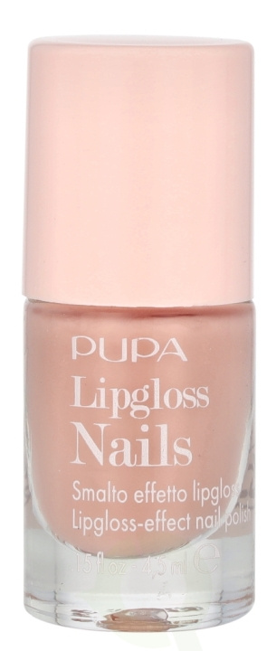 Pupa Milano Pupa Lipgloss Nail Polish 4.5 ml Fair Nude i gruppen SKÖNHET & HÄLSA / Manikyr/Pedikyr / Nagellack hos TP E-commerce Nordic AB (D09346)