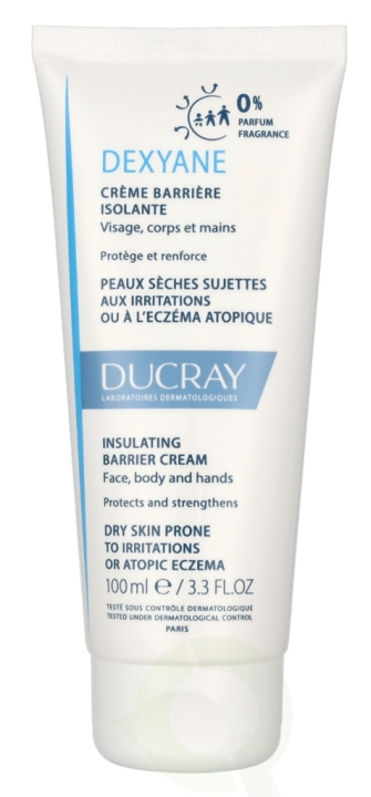 Ducray Dexyane Insulating Barrier Cream 100 ml Face, Body And Hands i gruppen SKÖNHET & HÄLSA / Hudvård / Ansiktsvård / Dagkräm hos TP E-commerce Nordic AB (D09365)