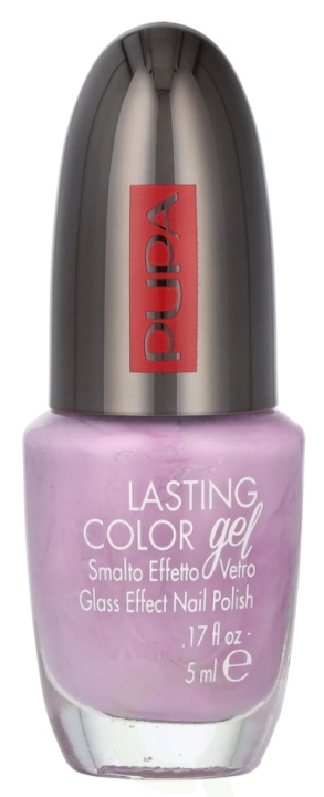 Pupa Milano Pupa Lasting Color Gel Glass Effect Nail Polish 5 ml #107 Vintage Lilac i gruppen SKÖNHET & HÄLSA / Manikyr/Pedikyr / Nagellack hos TP E-commerce Nordic AB (D09388)