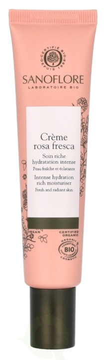 Sanoflore Rosa Fresca Intense Hydration Rich Moisturiser 40 ml i gruppen SKÖNHET & HÄLSA / Hudvård / Ansiktsvård / Dagkräm hos TP E-commerce Nordic AB (D09396)