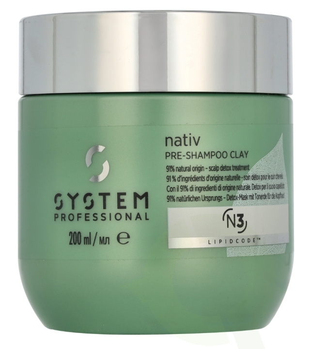 Wella System P. - Nativ Pre-Shampoo Clay N3 200 ml i gruppen SKÖNHET & HÄLSA / Hår & Styling / Hårvårdsprodukter / Schampo hos TP E-commerce Nordic AB (D09411)