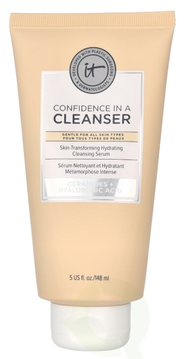 IT Cosmetics Confidence Cleanser Serum 148 ml i gruppen SKÖNHET & HÄLSA / Hudvård / Ansiktsvård / Rengöring hos TP E-commerce Nordic AB (D09415)