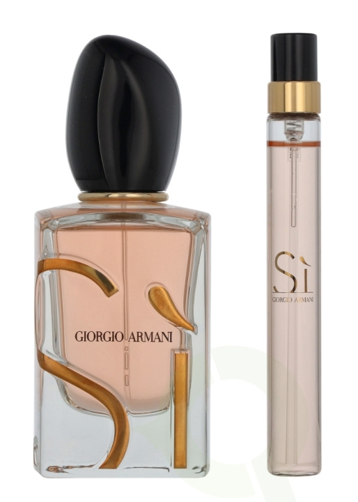 Armani Si Giftset 60 ml Edp Spray 50ml/Edp Spray 10ml i gruppen SKÖNHET & HÄLSA / Doft & Parfym / Parfym / Parfym för henne hos TP E-commerce Nordic AB (D09444)