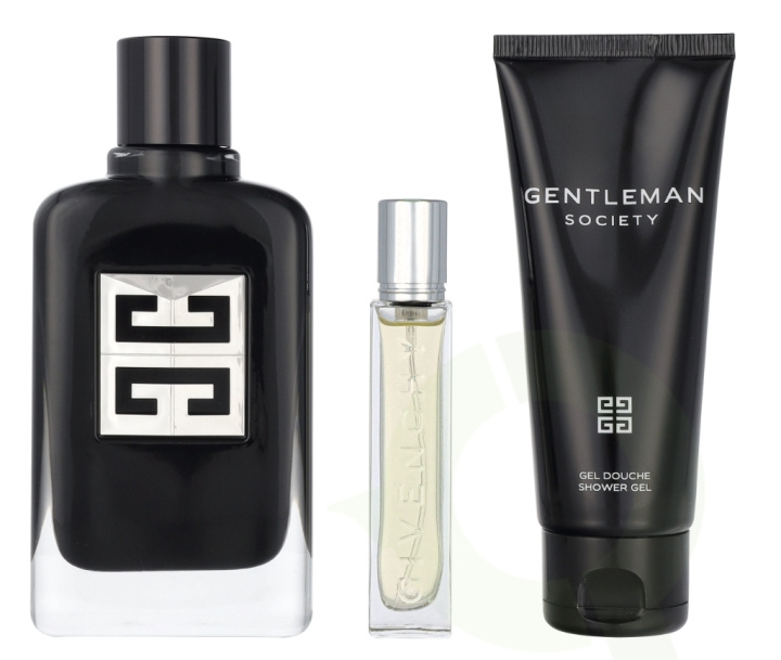 Givenchy Gentleman Society Giftset 187.5 ml Edp Spray 100ml/Edp Spray 12,5ml/Shower Gel 75ml i gruppen SKÖNHET & HÄLSA / Presentkit / Presentkit För Honom hos TP E-commerce Nordic AB (D09467)