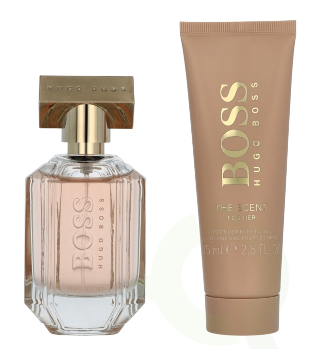 Hugo Boss The Scent Giftset 125 ml Edp Spray 50ml/Body Lotion 75ml i gruppen SKÖNHET & HÄLSA / Presentkit / Presentkit För Henne hos TP E-commerce Nordic AB (D09493)