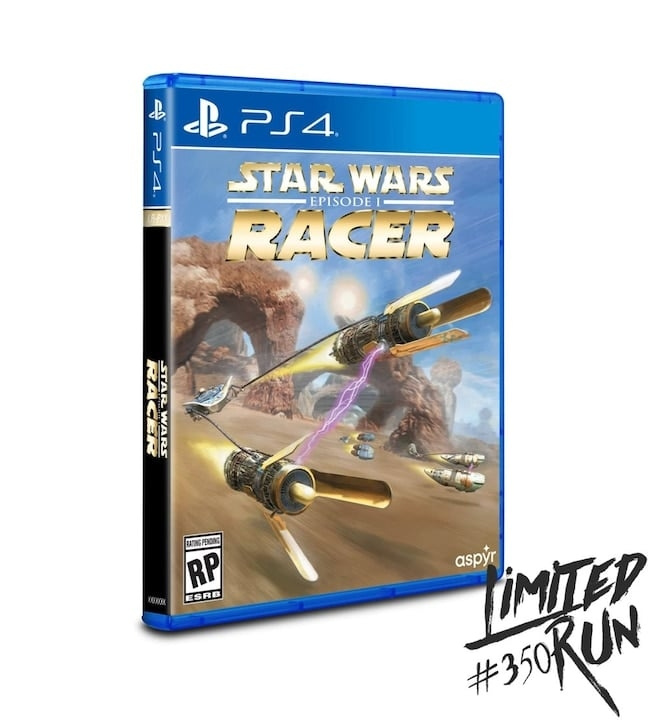 Star Wars Episode I Racer (Limited Run #77) (Import) (PS4) i gruppen HEMELEKTRONIK / Spelkonsoler & Tillbehör / Sony PlayStation 4 / Spel hos TP E-commerce Nordic AB (D09572)