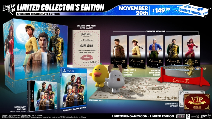 Shenmue III: Complete Edition - Collectors Edition (Import) (PS4) i gruppen HEMELEKTRONIK / Spelkonsoler & Tillbehör / Sony PlayStation 4 / Spel hos TP E-commerce Nordic AB (D09602)