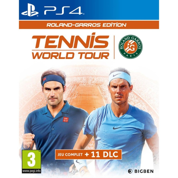 Tennis World Tour (Roland-Garros Edition) (Import) (PS4) i gruppen HEMELEKTRONIK / Spelkonsoler & Tillbehör / Sony PlayStation 4 / Spel hos TP E-commerce Nordic AB (D09688)