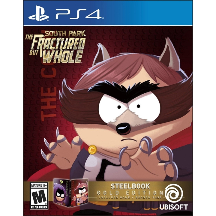 South Park: The Fractured But Whole (Steelbook Gold Edition) (Import) (PS4) i gruppen HEMELEKTRONIK / Spelkonsoler & Tillbehör / Sony PlayStation 4 / Spel hos TP E-commerce Nordic AB (D09772)