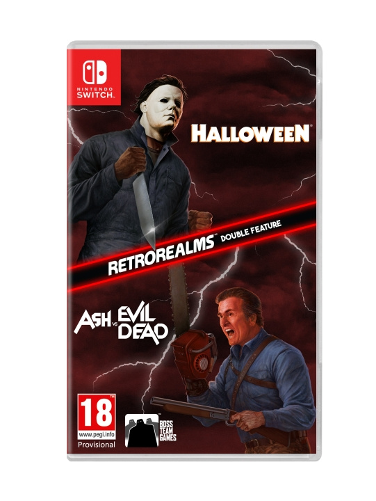 Halloween and Ash vs Evil Dead RetroRealms Double Feature (Switch) i gruppen HEMELEKTRONIK / Spelkonsoler & Tillbehör / Nintendo Switch / Spel hos TP E-commerce Nordic AB (D09794)