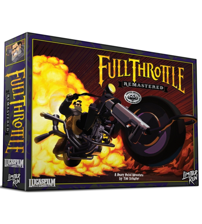 Full Throttle Remastered Collector\'s Edition (Limited Run) (Import) (PS4) i gruppen HEMELEKTRONIK / Spelkonsoler & Tillbehör / Sony PlayStation 4 / Spel hos TP E-commerce Nordic AB (D09833)