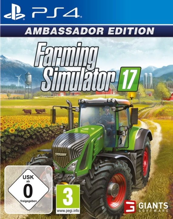 Farming Simulator 17 - Ambassador Edition (PS4) i gruppen HEMELEKTRONIK / Spelkonsoler & Tillbehör / Sony PlayStation 4 / Spel hos TP E-commerce Nordic AB (D09839)