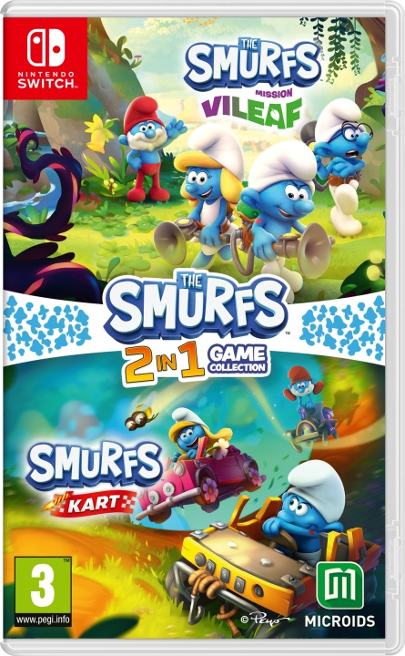 Smurfs 2 in 1 Game Collection (Switch) i gruppen HEMELEKTRONIK / Spelkonsoler & Tillbehör / Nintendo Switch / Spel hos TP E-commerce Nordic AB (D09902)