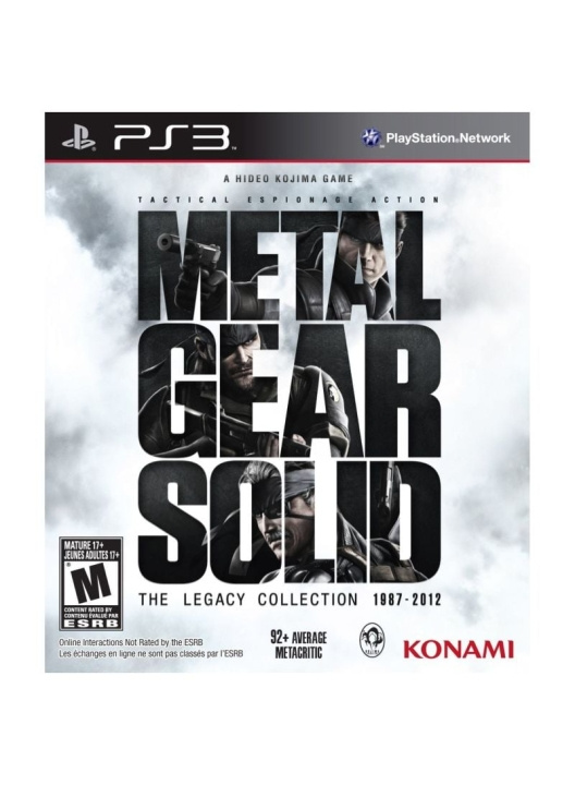 Metal Gear Solid: The Legacy Collection (Import) (PS3) i gruppen HEMELEKTRONIK / Spelkonsoler & Tillbehör / Sony PlayStation 3 hos TP E-commerce Nordic AB (D09922)