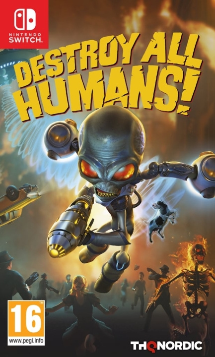 Destroy All Humans (Switch) i gruppen HEMELEKTRONIK / Spelkonsoler & Tillbehör / Nintendo Switch / Spel hos TP E-commerce Nordic AB (D09935)