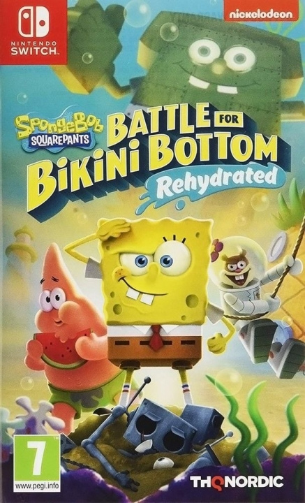 Spongebob SquarePants: Battle for Bikini Bottom - Rehydrated (Switch) i gruppen HEMELEKTRONIK / Spelkonsoler & Tillbehör / Nintendo Switch / Spel hos TP E-commerce Nordic AB (D09949)