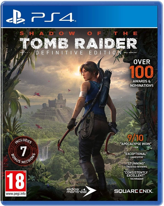 Shadow of the Tomb Raider: Definitive Edition (PS4) i gruppen HEMELEKTRONIK / Spelkonsoler & Tillbehör / Sony PlayStation 4 / Spel hos TP E-commerce Nordic AB (D10033)