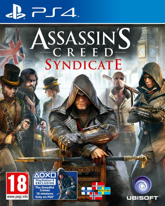 Assassin\'s Creed: Syndicate (Nordic) (PS4) i gruppen HEMELEKTRONIK / Spelkonsoler & Tillbehör / Sony PlayStation 4 / Spel hos TP E-commerce Nordic AB (D10038)