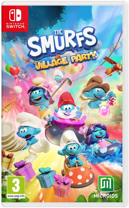 The Smurfs: Village Party (Switch) i gruppen HEMELEKTRONIK / Spelkonsoler & Tillbehör / Nintendo Switch / Spel hos TP E-commerce Nordic AB (D10048)