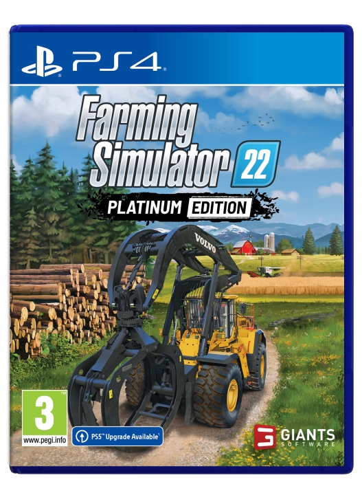 Farming Simulator 22 (Platinum Edition) (PS4) i gruppen HEMELEKTRONIK / Spelkonsoler & Tillbehör / Sony PlayStation 4 / Spel hos TP E-commerce Nordic AB (D10058)