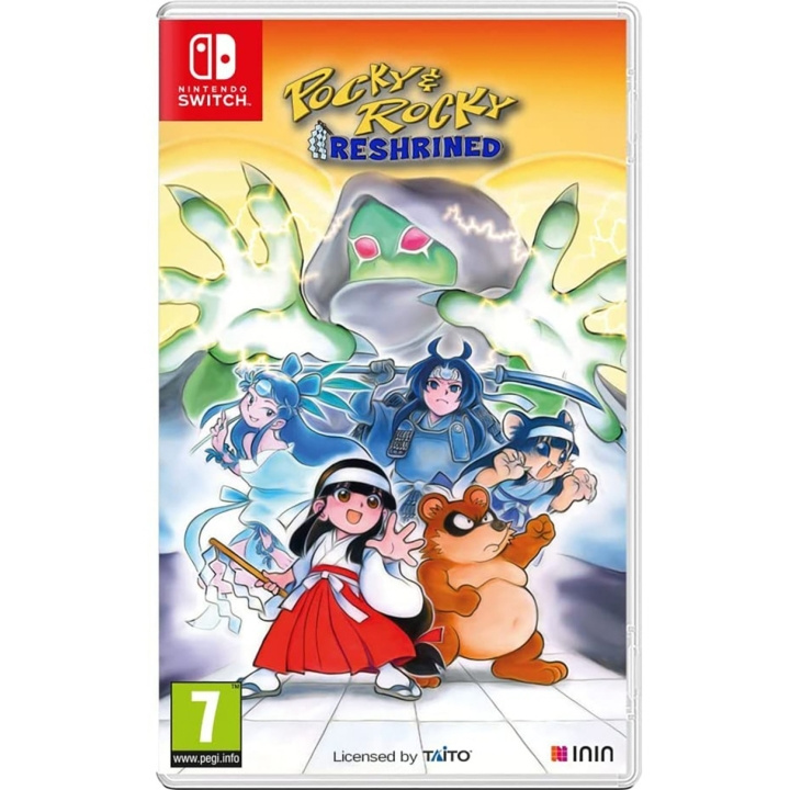 Pocky & Rocky Reshrined (Switch) i gruppen HEMELEKTRONIK / Spelkonsoler & Tillbehör / Nintendo Switch / Spel hos TP E-commerce Nordic AB (D10100)