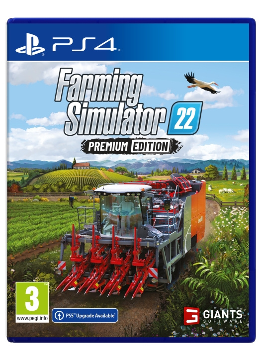 Farming Simulator 22 Premium Edition (PS4) i gruppen HEMELEKTRONIK / Spelkonsoler & Tillbehör / Sony PlayStation 4 / Spel hos TP E-commerce Nordic AB (D10104)