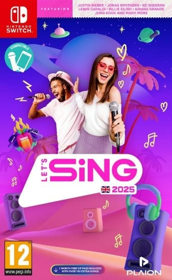 Let\'s Sing 2025 (Switch) i gruppen HEMELEKTRONIK / Spelkonsoler & Tillbehör / Nintendo Switch / Spel hos TP E-commerce Nordic AB (D10106)