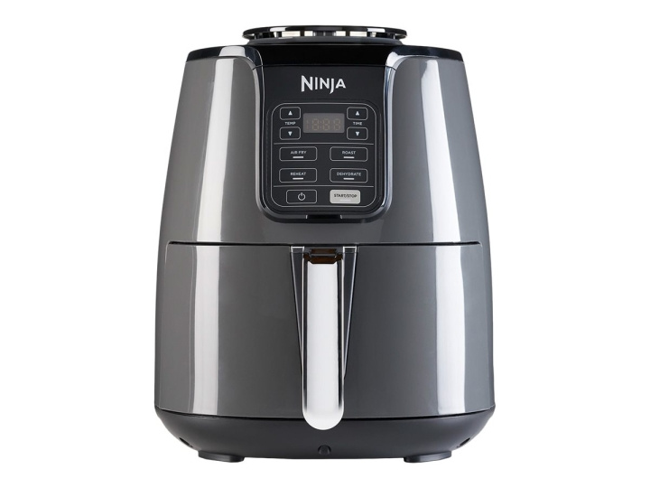 Ninja Foodi AF100EU Airfryer 1550W Svart/silver i gruppen HEM, HUSHÅLL & TRÄDGÅRD / Hushållsmaskiner / Airfryers & fritöser hos TP E-commerce Nordic AB (D10124)