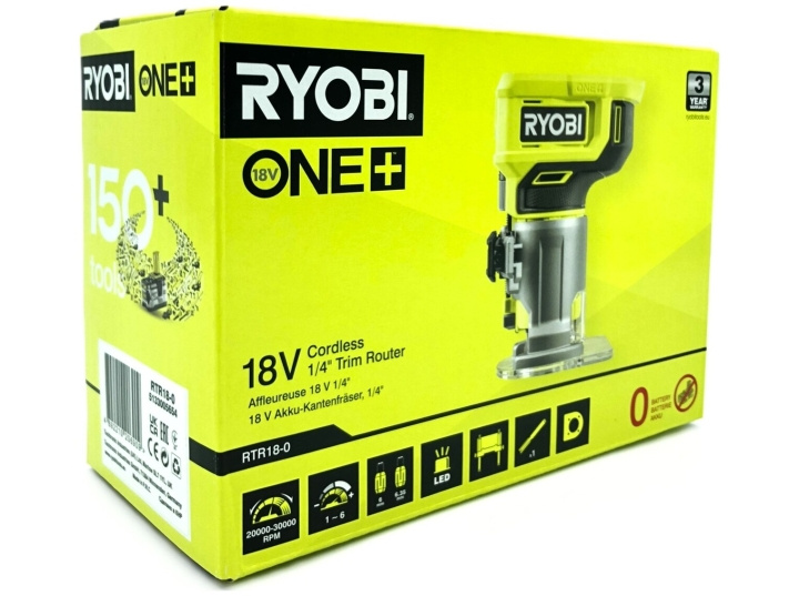 HANDÖVERFRÄS RYOBI RTR18-0 ONE+ 18V UTAN BATTERI i gruppen HEM, HUSHÅLL & TRÄDGÅRD / Verktyg / Övriga Elverktyg hos TP E-commerce Nordic AB (D10131)