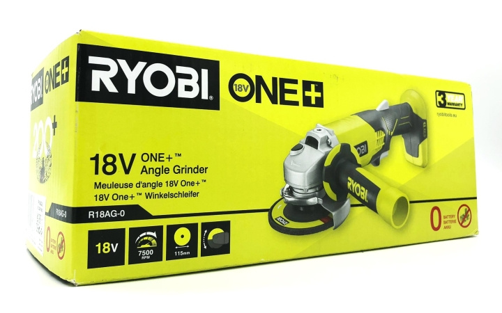 Ryobi One+ R18AG-0 vinkelslip i gruppen HEM, HUSHÅLL & TRÄDGÅRD / Verktyg / Övriga Elverktyg hos TP E-commerce Nordic AB (D10163)