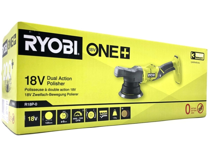 Ryobi One+ R18P-0 18V polermaskin utan batteri i gruppen HEM, HUSHÅLL & TRÄDGÅRD / Verktyg / Övriga Elverktyg hos TP E-commerce Nordic AB (D10164)