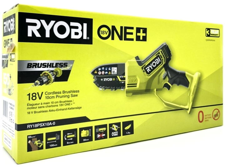 Ryobi ONE+ RY18PSX10A-0 18V Grensåg 10cm Inget batteri i gruppen HEM, HUSHÅLL & TRÄDGÅRD / Verktyg / Övriga Elverktyg hos TP E-commerce Nordic AB (D10169)