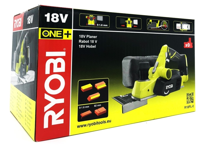 Ryobi R18PL-0 Hyvel Inget batteri i gruppen HEM, HUSHÅLL & TRÄDGÅRD / Verktyg / Övriga Elverktyg hos TP E-commerce Nordic AB (D10179)