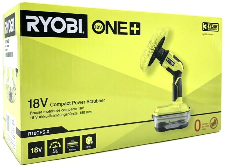 Ryobi ONE+ R18CPS-0 18V rengöringsborste utan batteri i gruppen HEM, HUSHÅLL & TRÄDGÅRD / Verktyg / Övriga Elverktyg hos TP E-commerce Nordic AB (D10192)