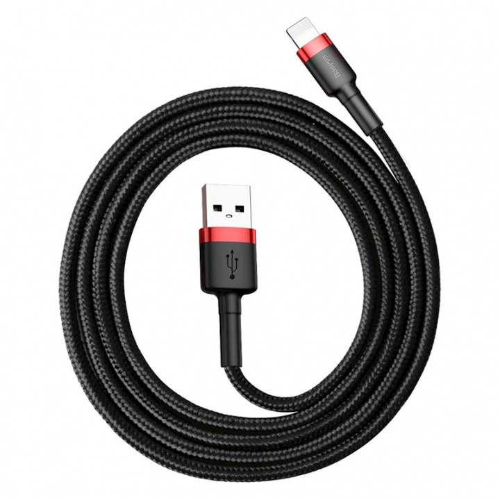 Baseus Cafule Lightning-kabel 1m i gruppen SMARTPHONE & SURFPLATTOR / Laddare & Kablar / Kablar / Kablar Lightning hos TP E-commerce Nordic AB (D10319)