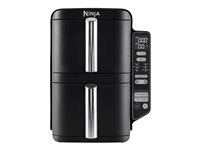 Ninja DoubleStack SL300EU Airfryer 2.47kW Svart i gruppen HEM, HUSHÅLL & TRÄDGÅRD / Hushållsmaskiner / Airfryers & fritöser hos TP E-commerce Nordic AB (D10328)