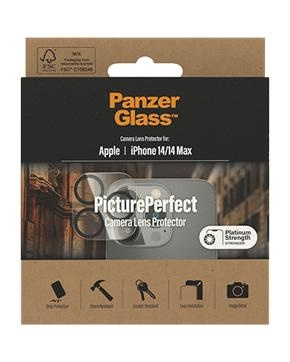 PanzerGlass Camera Protection iPhone 14/14 Plus i gruppen SMARTPHONE & SURFPLATTOR / Mobilskydd / Apple / iPhone 14 hos TP E-commerce Nordic AB (D10377)