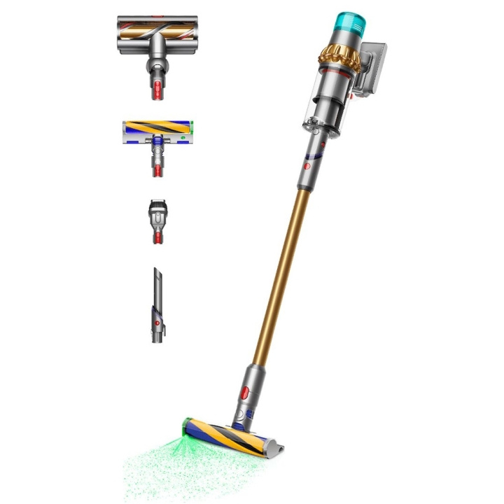 Dyson V15 Detect Absolute HEPA Filter, Sladdlös Handdammsugare, Guld (2023) i gruppen HEM, HUSHÅLL & TRÄDGÅRD / Städprodukter / Dammsugare & Tillbehör / Handdammsugare hos TP E-commerce Nordic AB (D10406)