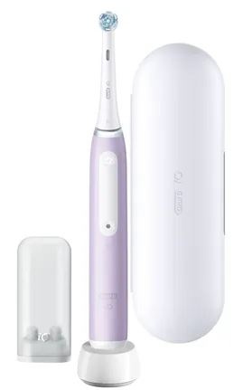 Oral B iO Series 4 Eltandborste, Lavendel i gruppen SKÖNHET & HÄLSA / Munvård / Eltandborstar hos TP E-commerce Nordic AB (D10480)