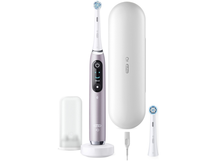 Oral B iO Series 9N Eltandborste, Lavendel i gruppen SKÖNHET & HÄLSA / Munvård / Eltandborstar hos TP E-commerce Nordic AB (D10483)