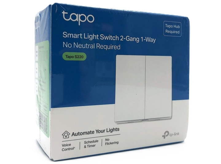 TP-Link Tapo S220 V1 Light Switch i gruppen HEM, HUSHÅLL & TRÄDGÅRD / Smarta hem / Smarta hem-system hos TP E-commerce Nordic AB (D10517)