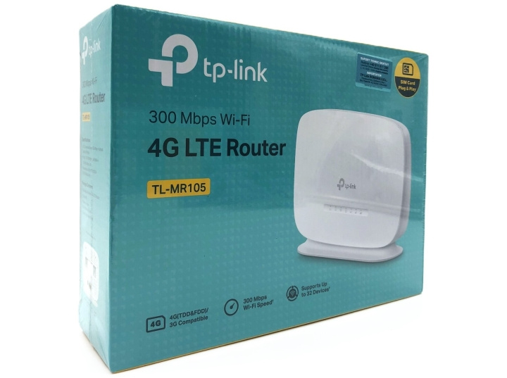 TP-Link TL-MR105 V1 trådlös router Desktop i gruppen DATORER & KRINGUTRUSTNING / Nätverk / Routrar hos TP E-commerce Nordic AB (D10527)