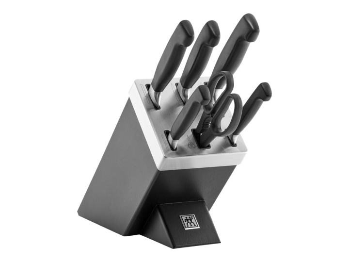 Zwilling Four Star Knivblock och Knivställ, Svart i gruppen HEM, HUSHÅLL & TRÄDGÅRD / Köksredskap / Köksknivar & Knivslipar hos TP E-commerce Nordic AB (D10533)