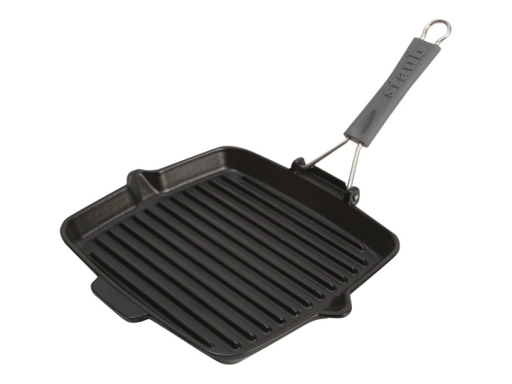 Zwilling STAUB Grillpana 24x24cm, Svart i gruppen HEM, HUSHÅLL & TRÄDGÅRD / Köksredskap / Stekpannor hos TP E-commerce Nordic AB (D10626)