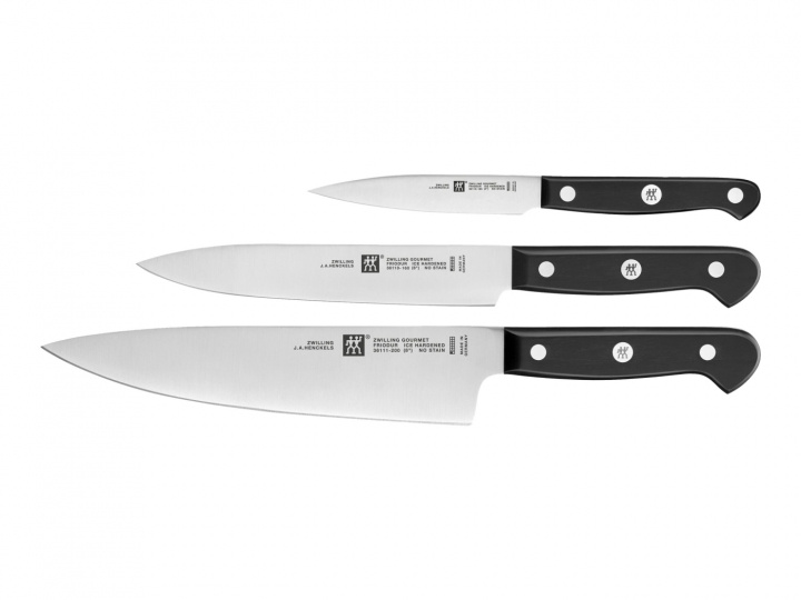 Zwilling GOURMET Knivset, 3 knivar i gruppen HEM, HUSHÅLL & TRÄDGÅRD / Köksredskap / Köksknivar & Knivslipar hos TP E-commerce Nordic AB (D10631)