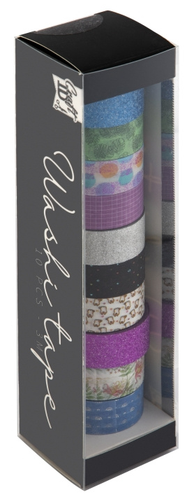 Craft ID Washi-tejp (10 st) (CR3003/GE) i gruppen LEKSAKER, BARN- & BABYPRODUKTER / Leksaker / Pyssel hos TP E-commerce Nordic AB (D10756)