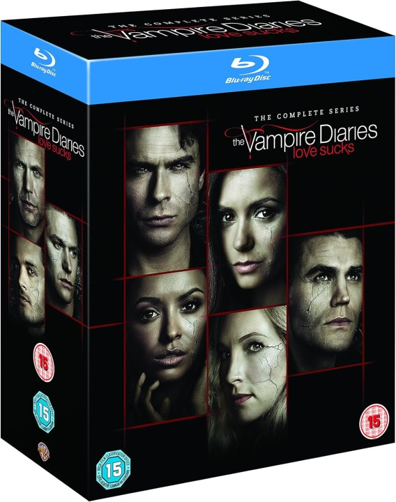 The Vampire Diaries Seasons 1 to 8 - The Complete Collection Blu-Ray i gruppen HEMELEKTRONIK / Ljud & Bild / TV & Tillbehör / Filmer / Blu-ray hos TP E-commerce Nordic AB (D10780)