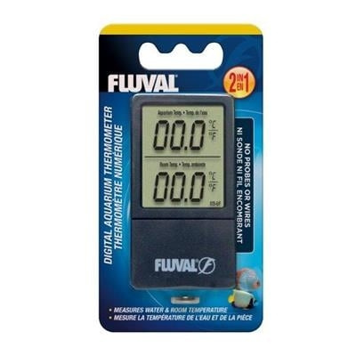 Fluval 2-i-1 digital akvarietermometer - (H11193) i gruppen HEM, HUSHÅLL & TRÄDGÅRD / Djurtillbehör / Akvarietillbehör hos TP E-commerce Nordic AB (D10845)