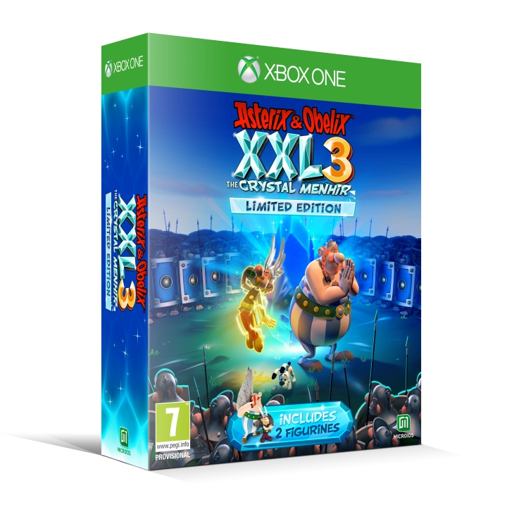 Asterix & Obélix XXL 3 - The Crystal Menhir (Limited Edition) (XONE) i gruppen HEMELEKTRONIK / Spelkonsoler & Tillbehör / Xbox One / Spel hos TP E-commerce Nordic AB (D10878)